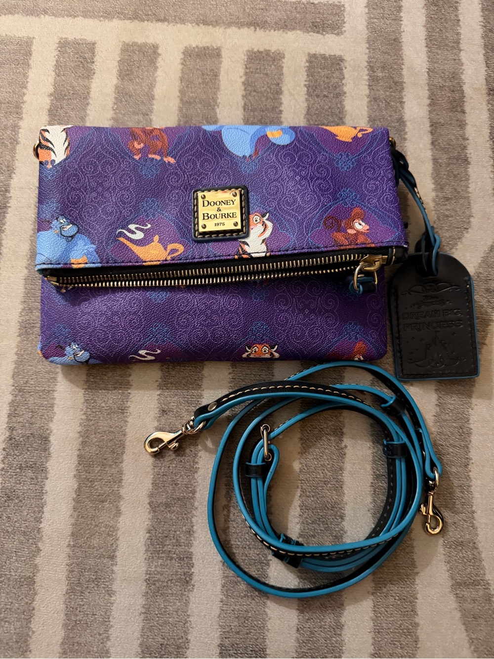Dooney and Bourke Aladdin Foldover Crossbody Bag
